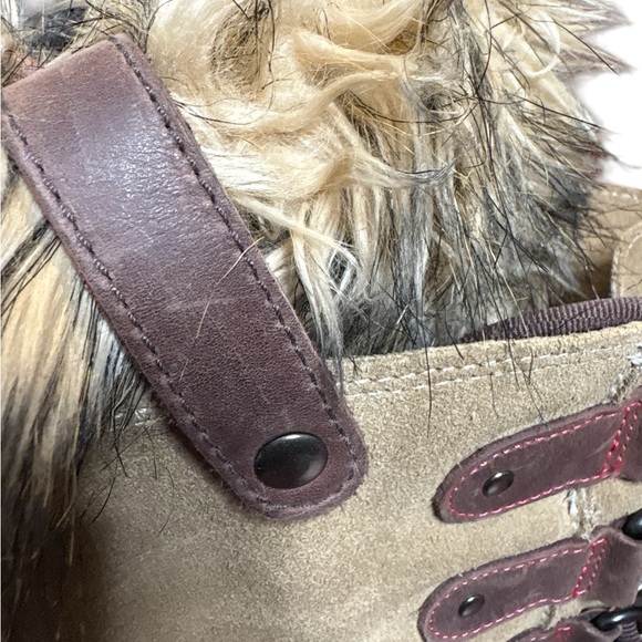 SOREL women high top lace up winter boot size 6 - Picture 7 of 8